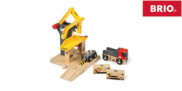 Freight Goods Station Wooden Train Accessory