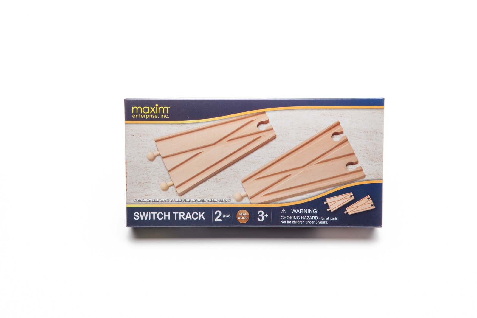 2 Pieces of Wooden Switch Track