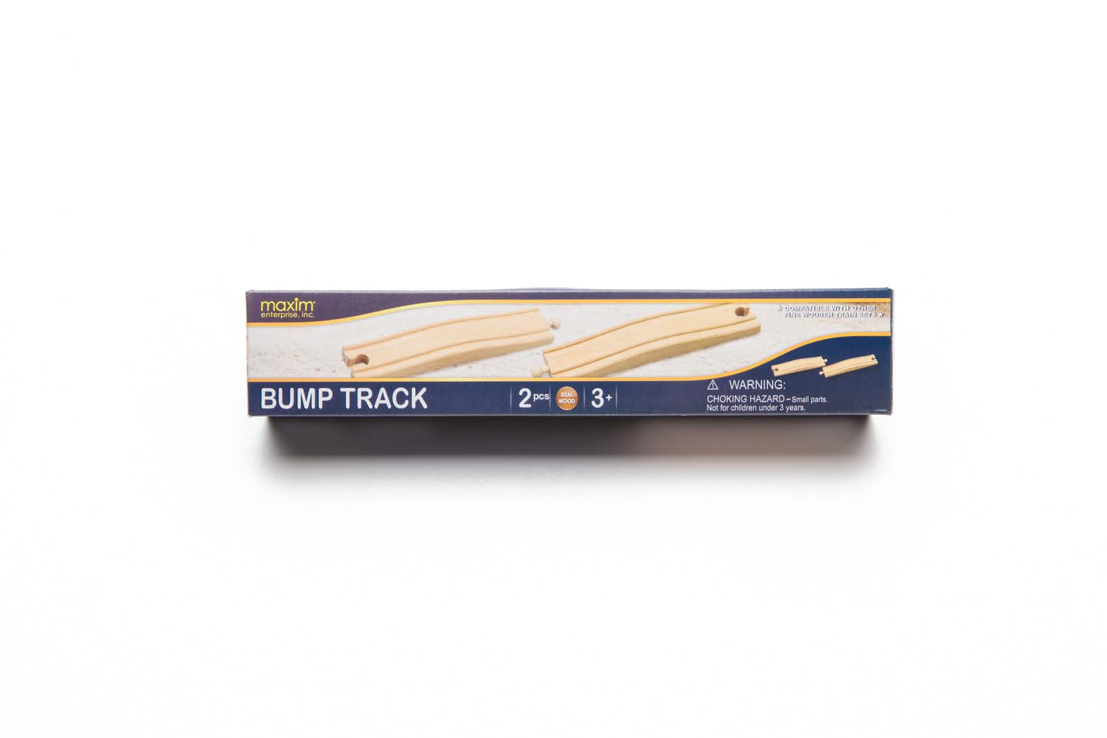 Bump Wooden Train Track - 2 Pieces