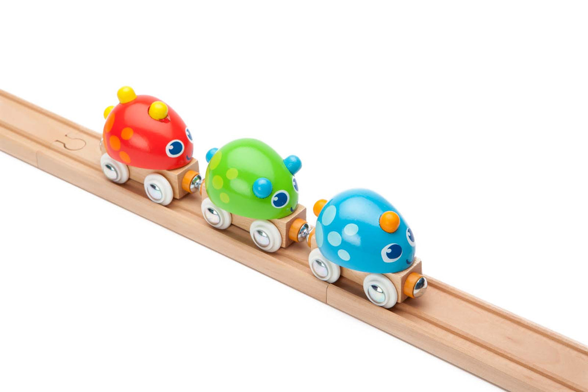 Bug Buddies Railway Cars – WoodenTracks