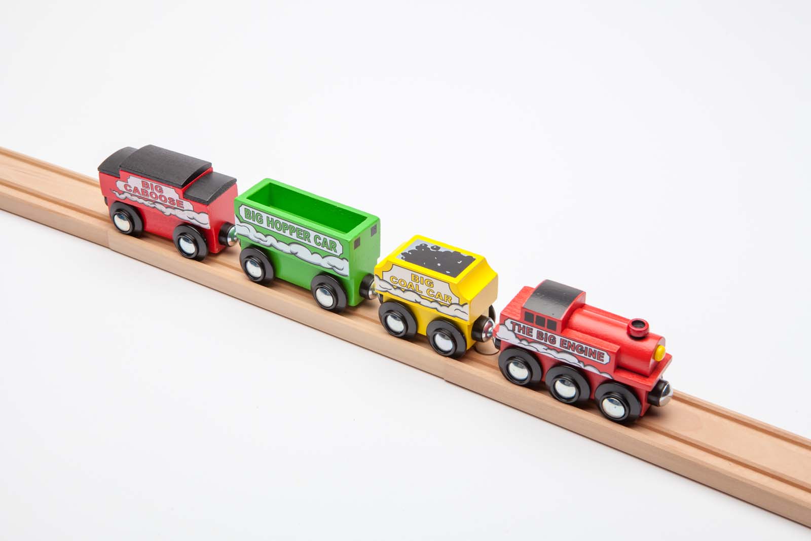 Big 4 Piece Wooden Train