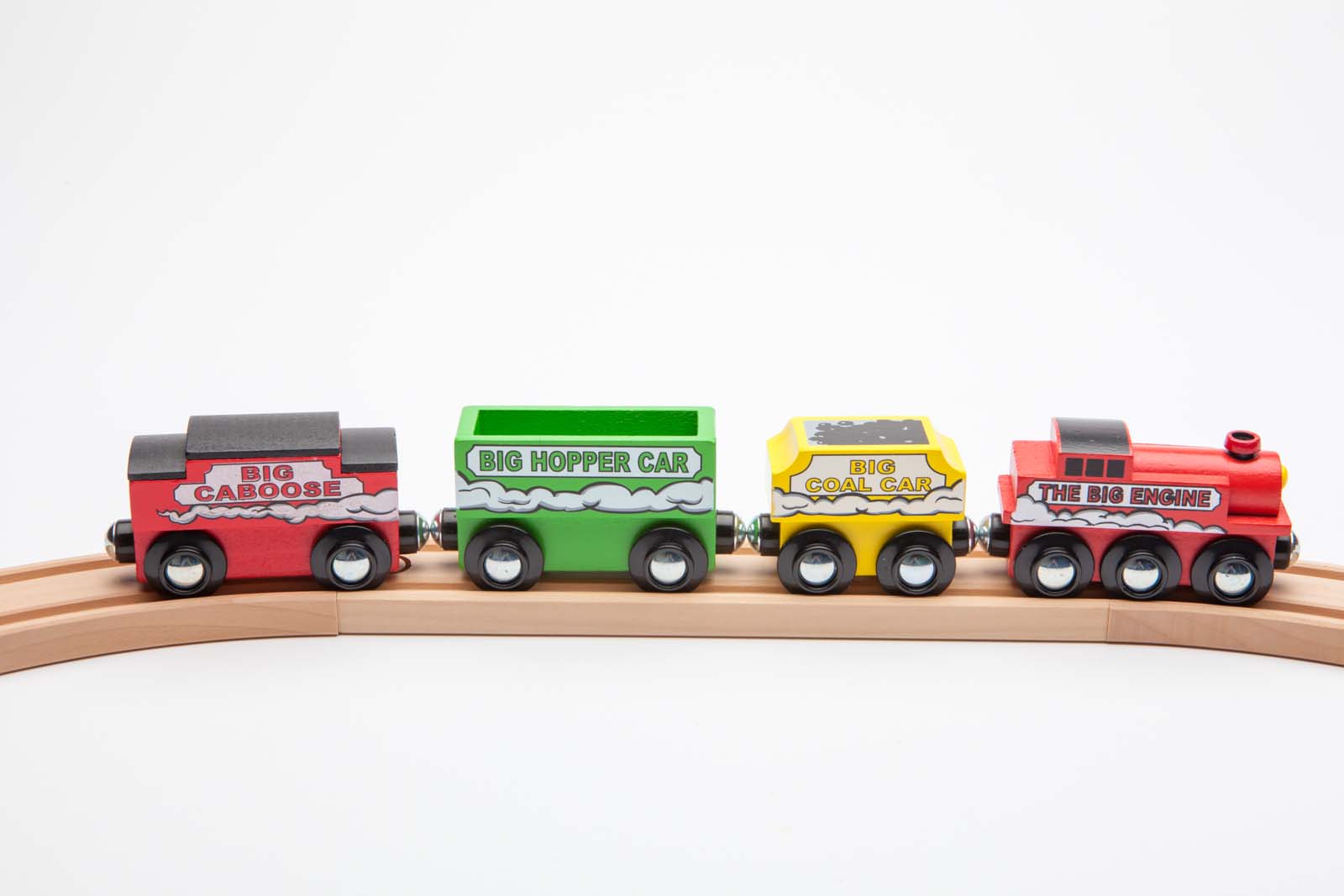 Big 4 Piece Wooden Train