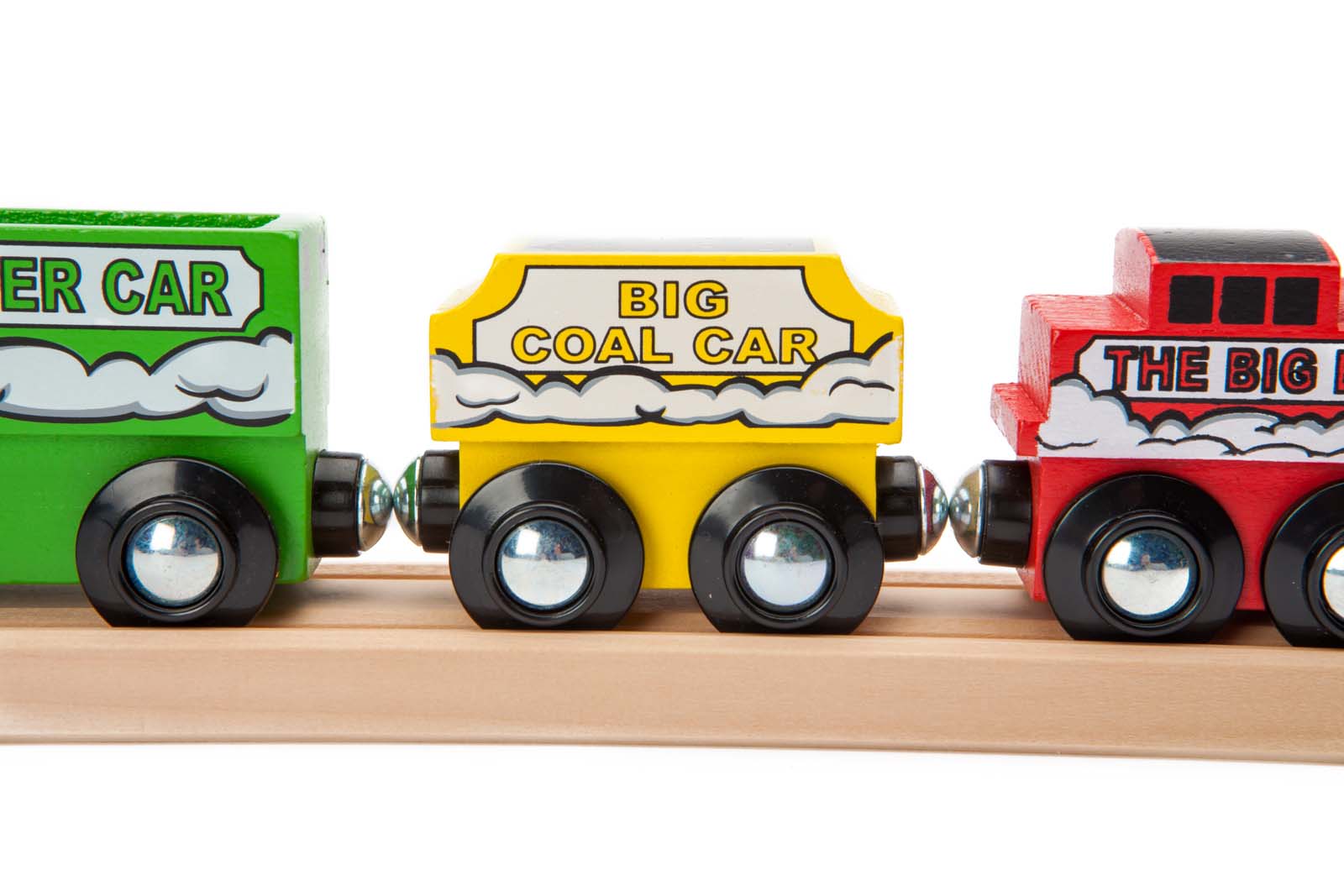 Big 4 Piece Wooden Train