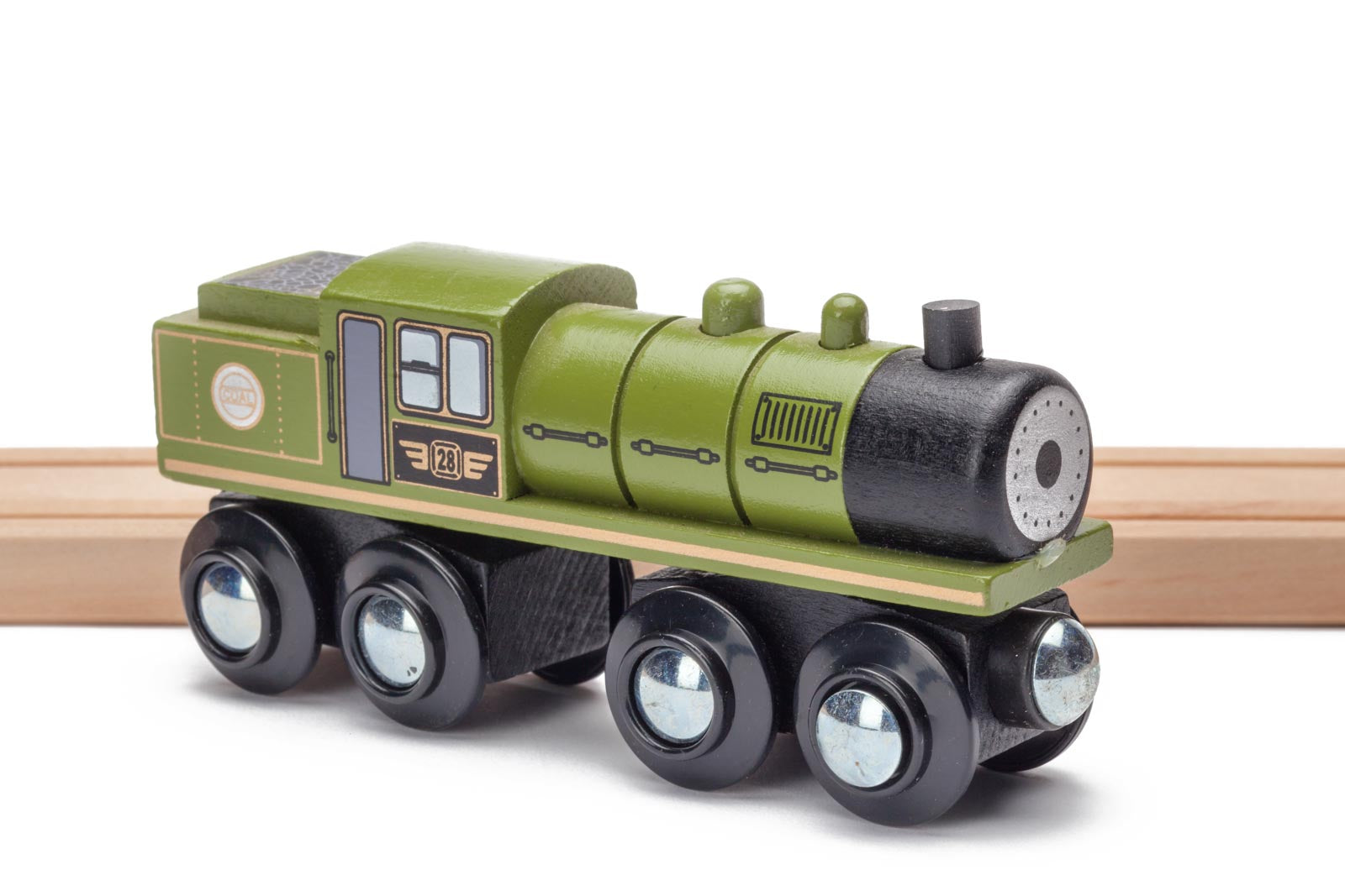 Heritage Wooden Train Engine #28