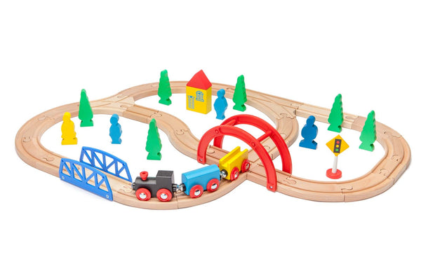 Starter Wooden Train Set