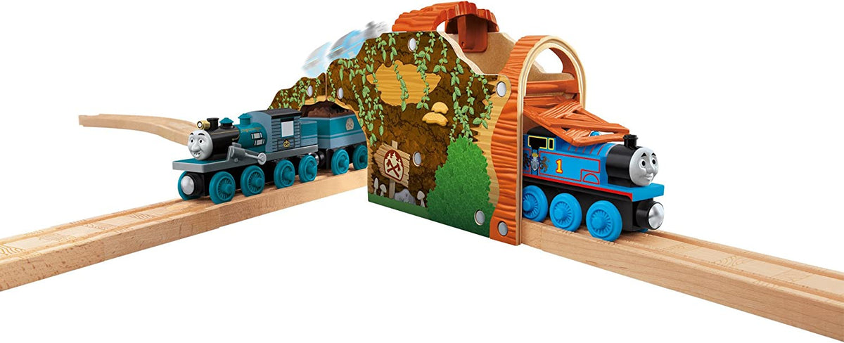 Thomas & Friends Wooden Railway Log Tunnel - Interactive Track Acc ...