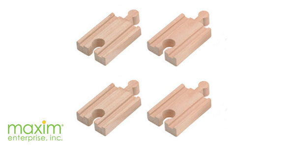 2 Inch Straight Wooden Track - 4 Pieces