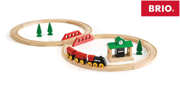 Classic Figure 8 Wooden Train Set by BRIO