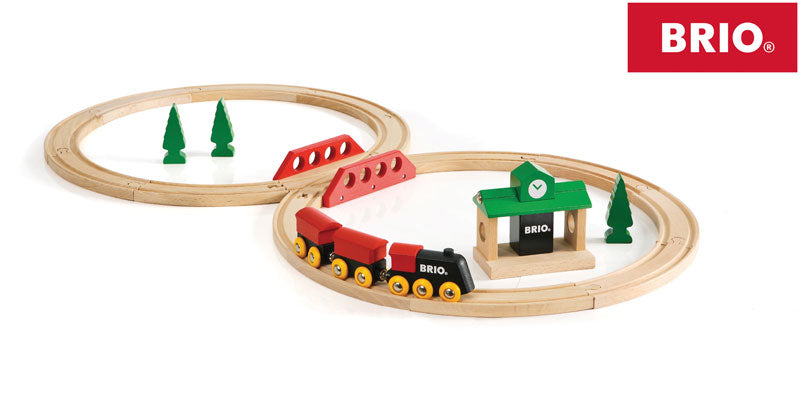 Classic Figure 8 Wooden Train Set by BRIO – WoodenTracks